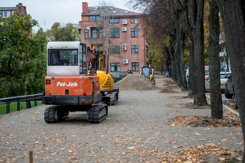 Centrinės gatvės išraustos: kada baigsis remontas?