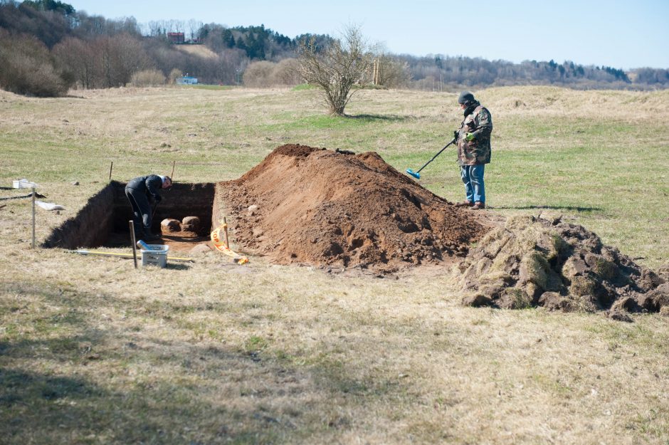 Archeologų laimikis Zapyškyje – mūriniai pamatai