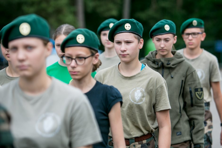 Šaulio dienos minėjime – ne tik pasižadėjimo žodžiai, bet ir kilnūs darbai