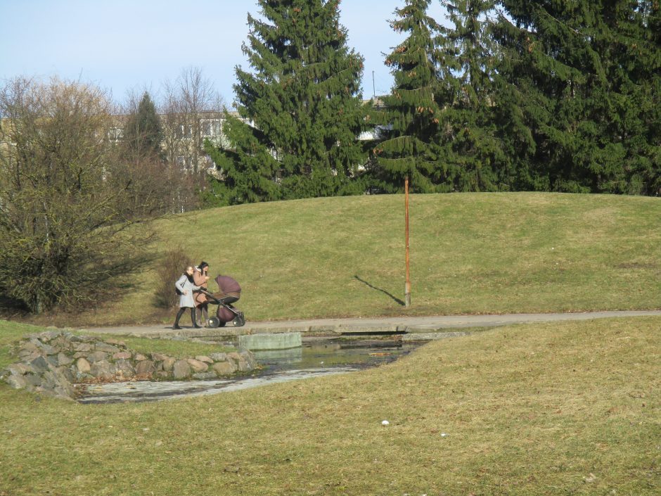 Draugystės parke – kauniečių antplūdis