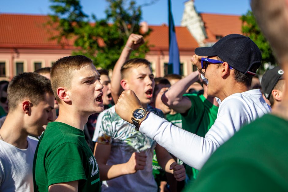 Šėlstantis Kaunas su „Žalgirio“ didžiavyriais sutraukė ir „Juodą orchidėją“