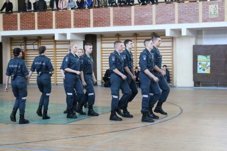 Lietuvos policijos mokykloje - atvirų durų diena