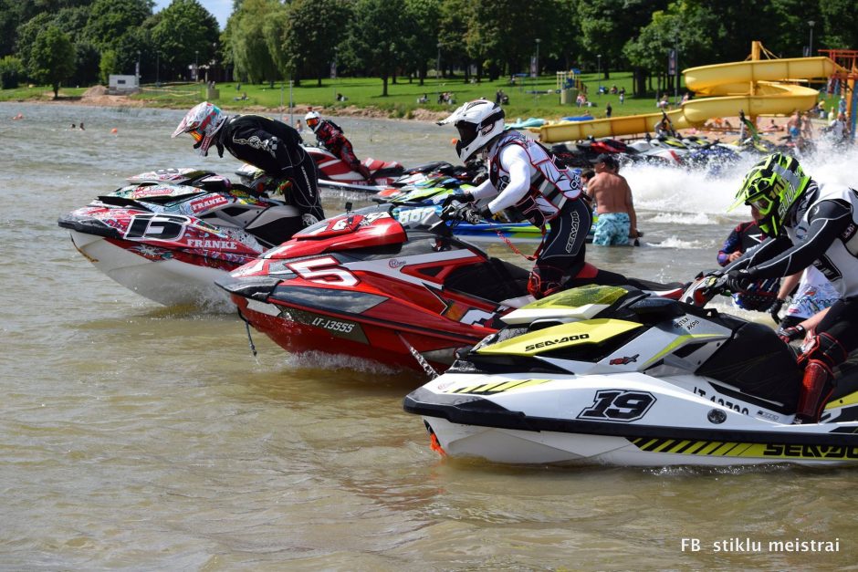 Vandens motociklų čempionato kulminacija – jau netrukus