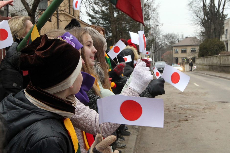 Japonijos premjero Šinzo Abės vizitas Kaune