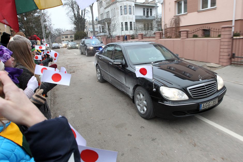 Japonijos premjero Šinzo Abės vizitas Kaune