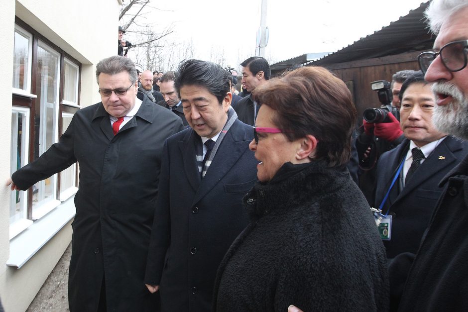 Japonijos premjero Šinzo Abės vizitas Kaune