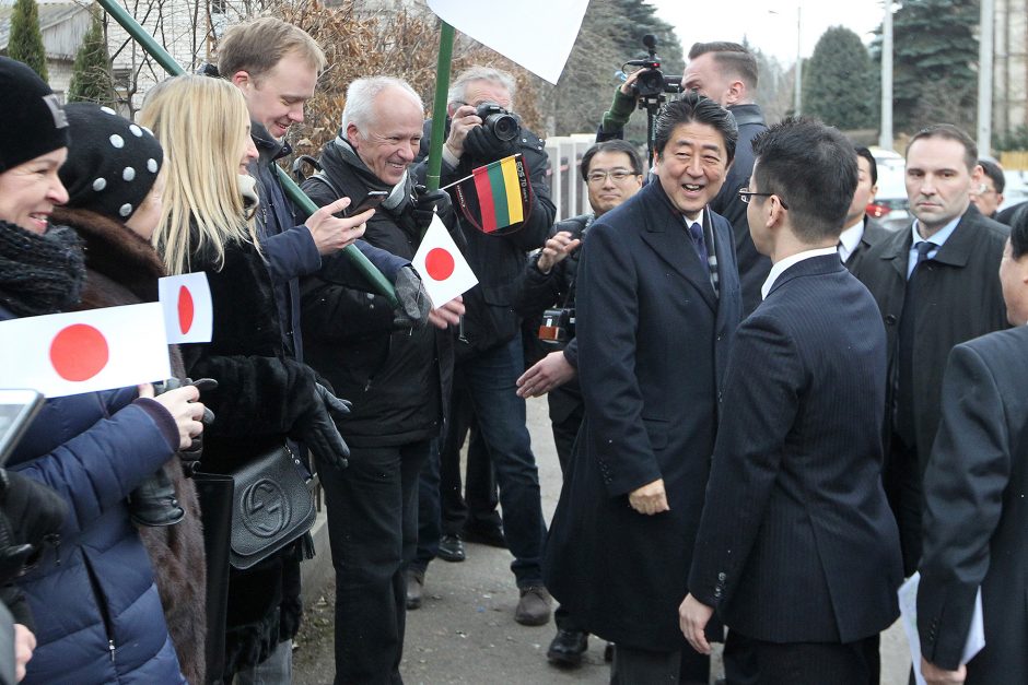 Japonijos premjero Šinzo Abės vizitas Kaune