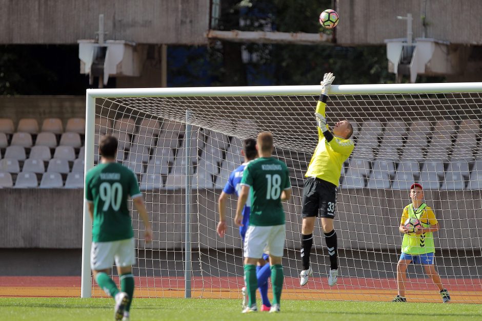 A lyga: „Kauno Žalgiris“ – „Jonava“ 1:0