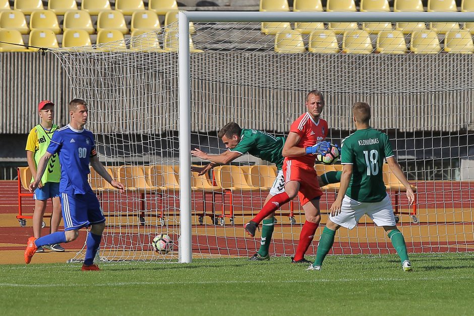 A lyga: „Kauno Žalgiris“ – „Jonava“ 1:0