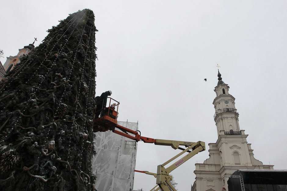 Kauno Kalėdos už pusę milijono eurų