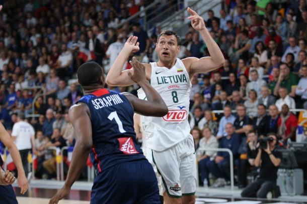 Lietuvos krepšinio rinktinė Prancūzijoje patyrė antrą nesėkmę 