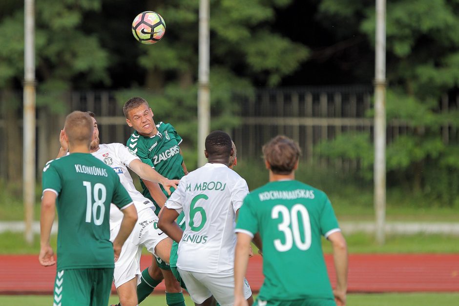 A lyga: „Kauno Žalgiris“ – Vilniaus „Žalgiris“ 1:1