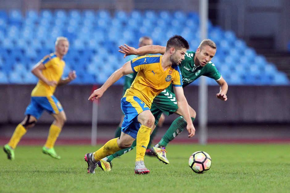 A lyga: „Kauno Žalgiris“ – „Atlantas“ 0:1