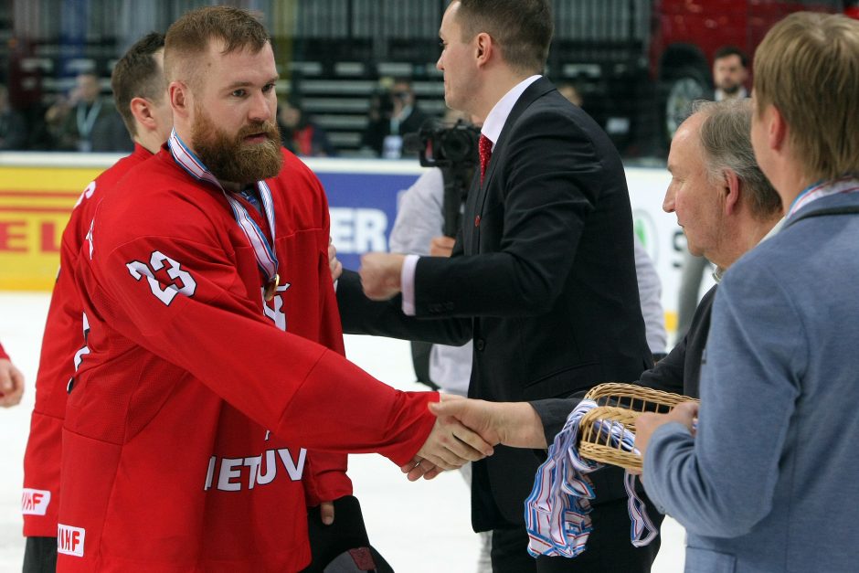 „Hockey Lietuva“ vadovas apie lietuvių triumfą: esame jau arti elito 