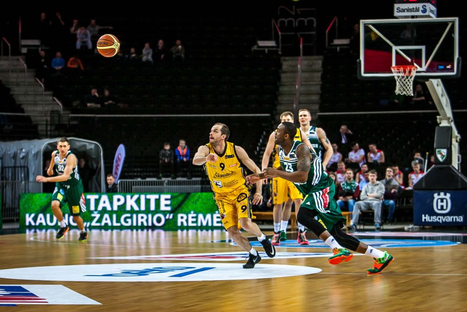 Kauno „Žalgiris“ be vargo įveikė „Šiaulius“