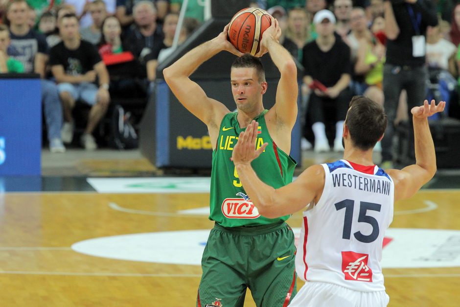 Krepšinio kontrolinės: Lietuva – Prancūzija 96:71