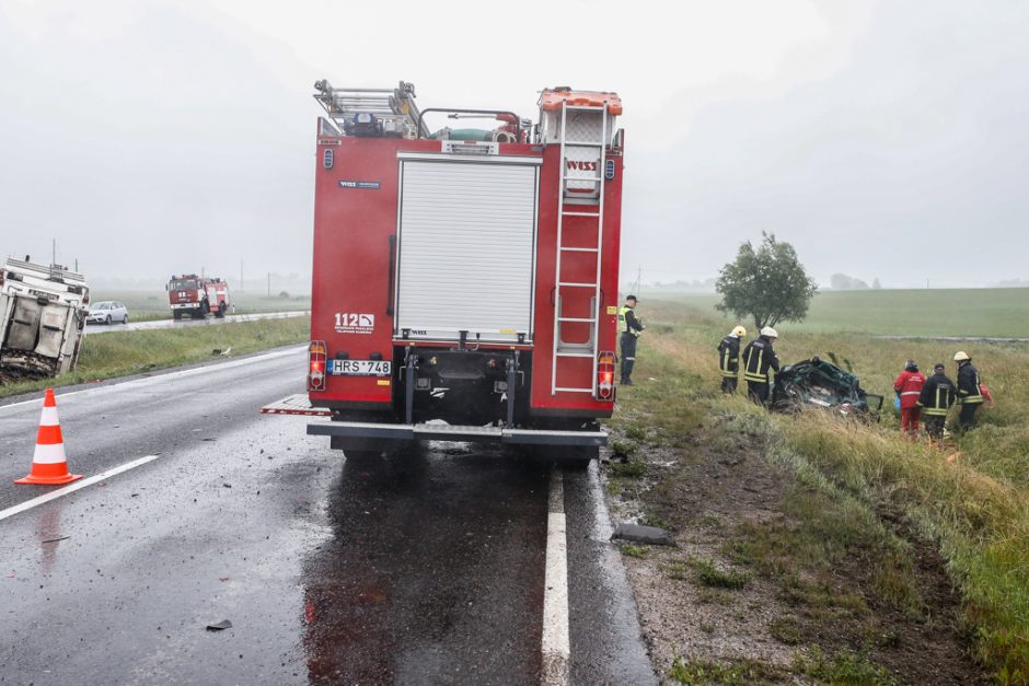 Šalia Klaipėdos įvyko kraupi avarija