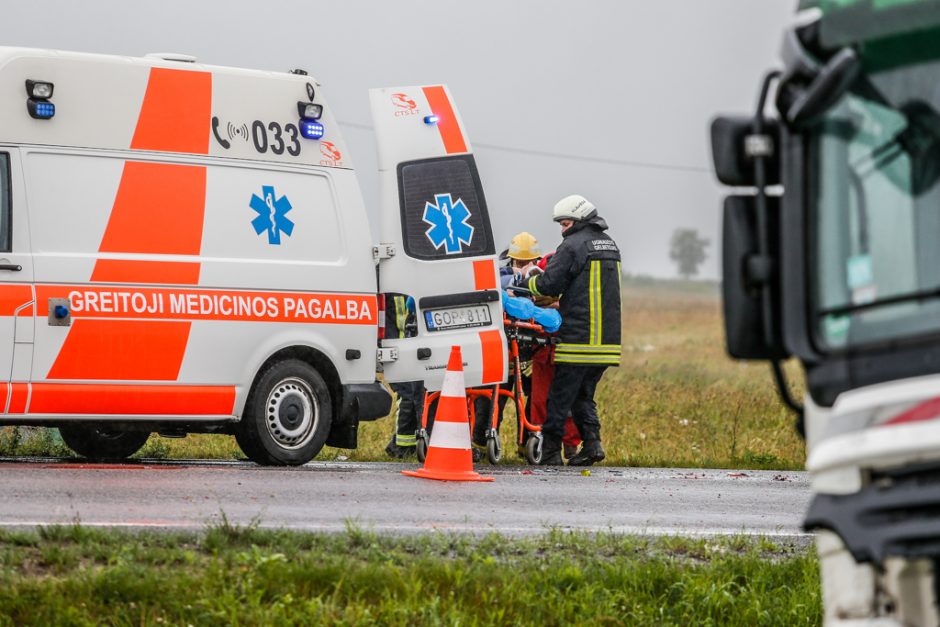 Šalia Klaipėdos įvyko kraupi avarija