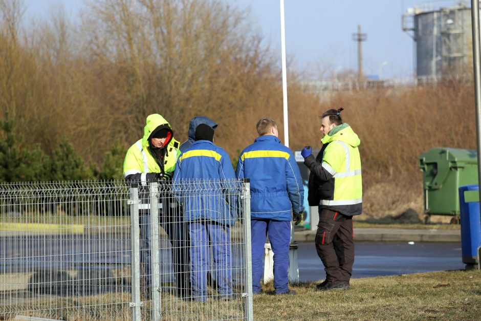 Degalinėje Klaipėdoje veržėsi dujos (atnaujinta)