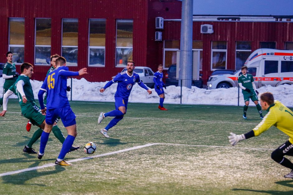 A lyga: „Kauno Žalgiris“ Klaipėdoje patiesė „Atlantą“