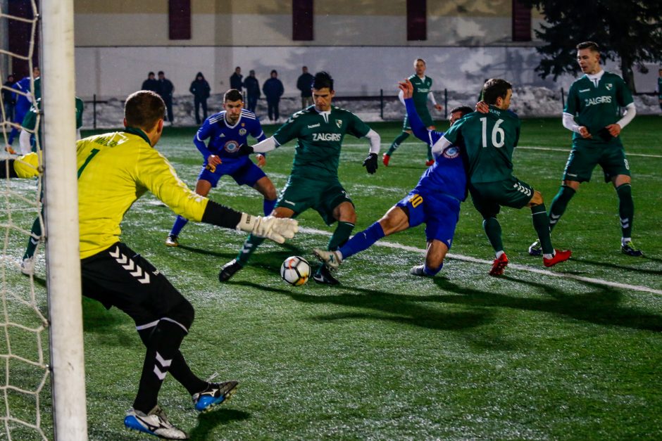 A lyga: „Kauno Žalgiris“ Klaipėdoje patiesė „Atlantą“