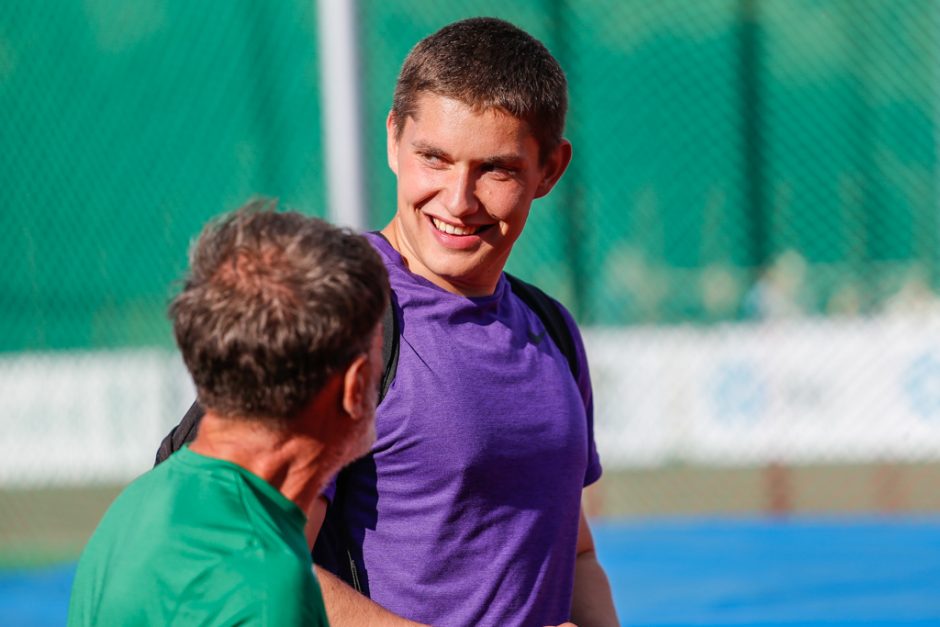 Palangoje driokstelėjęs A. Gudžius atskleidė tikslus pasaulio čempionate