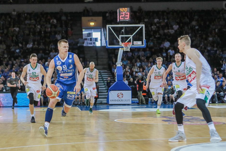 „Neptūną“ trečią kartą nugalėjęs „Žalgiris“ žengė į LKL finalą