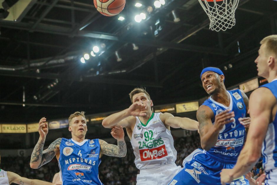 „Neptūną“ trečią kartą nugalėjęs „Žalgiris“ žengė į LKL finalą