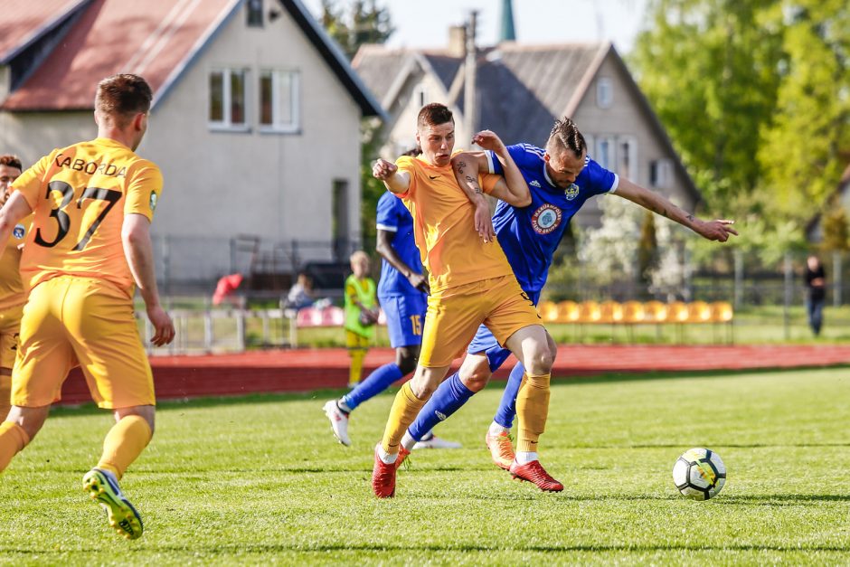 A lyga: pajūrio derbyje triumfavo Klaipėdos „Atlantas“