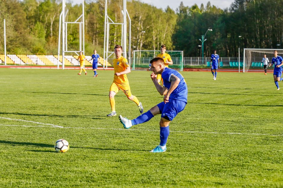 A lyga: pajūrio derbyje triumfavo Klaipėdos „Atlantas“