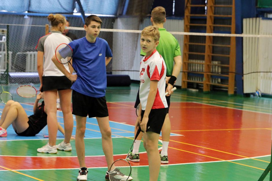 Lietuvos badmintonininkams – specialisto iš Indijos pamokos