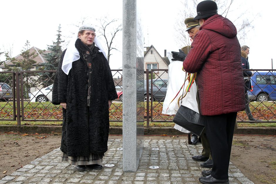 Memorialo žuvusiems karininkams atidengimas