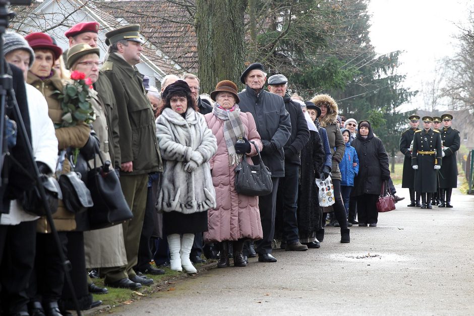 Memorialo žuvusiems karininkams atidengimas