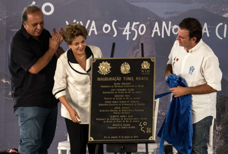 Rio de Žaneiras saldžiai paminėjo 450-ąjį gimtadienį