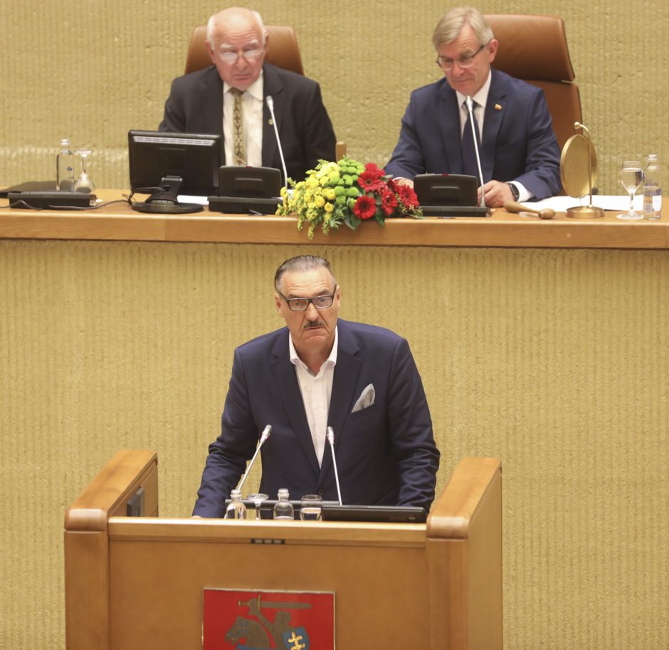 Seimas paminėjo Sąjūdžio trisdešimtmetį