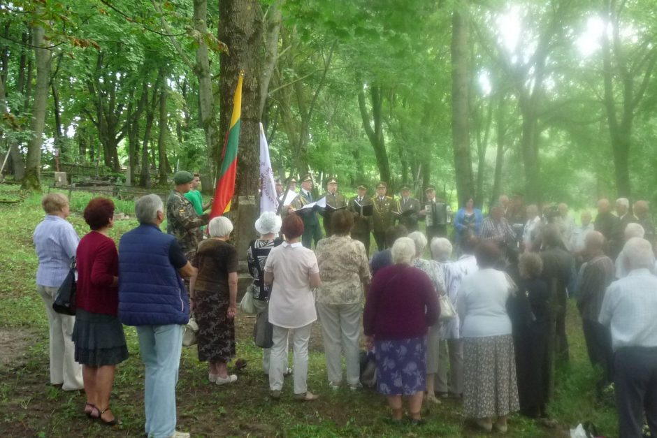 Susirūpinta kovotojų už Nepriklausomybę atminimu