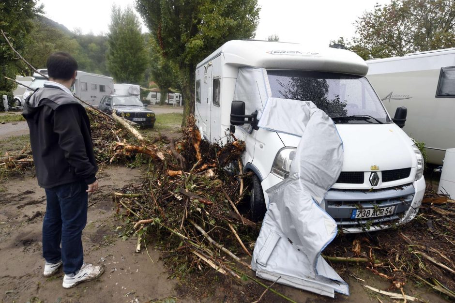 Tragedija Prancūzijos kempinge