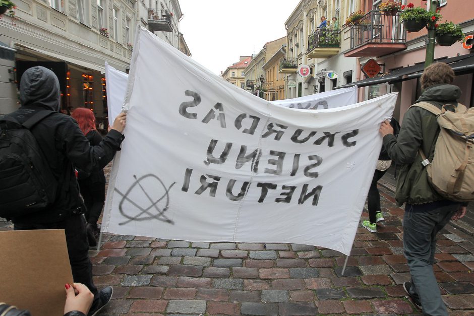 Ar ilgam protestuotojai okupavo Miesto sodą?