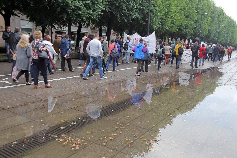 Ar ilgam protestuotojai okupavo Miesto sodą?