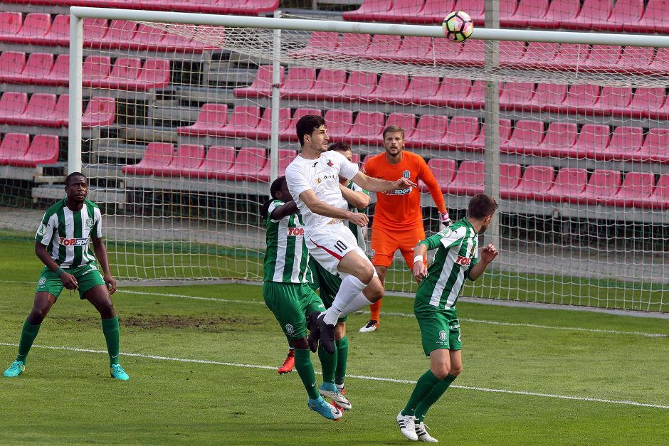 „Žalgiris“ po dramatiškos kovos įveikė „Sūduvą“ ir žengė į LFF taurės finalą