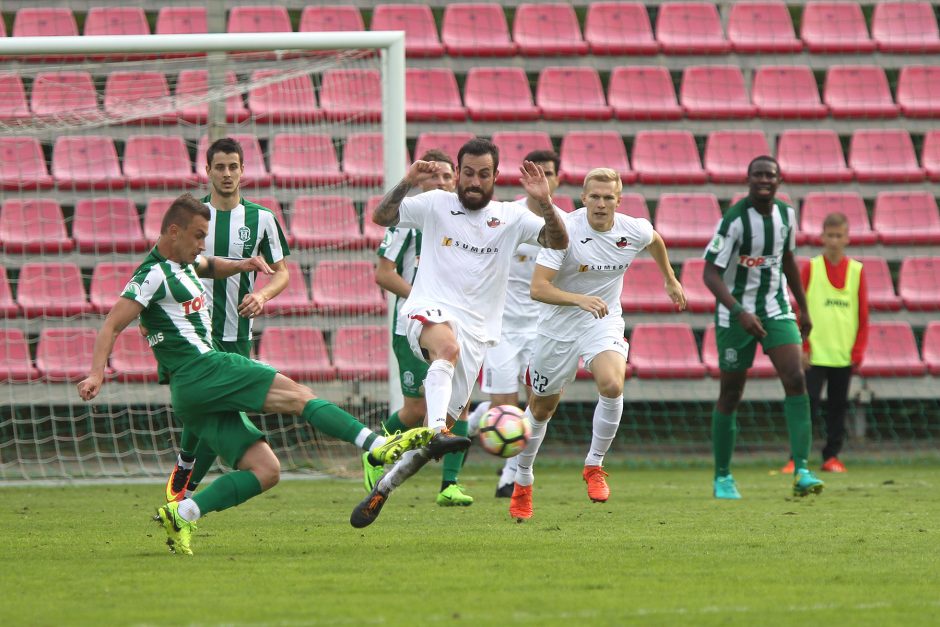 „Žalgiris“ po dramatiškos kovos įveikė „Sūduvą“ ir žengė į LFF taurės finalą