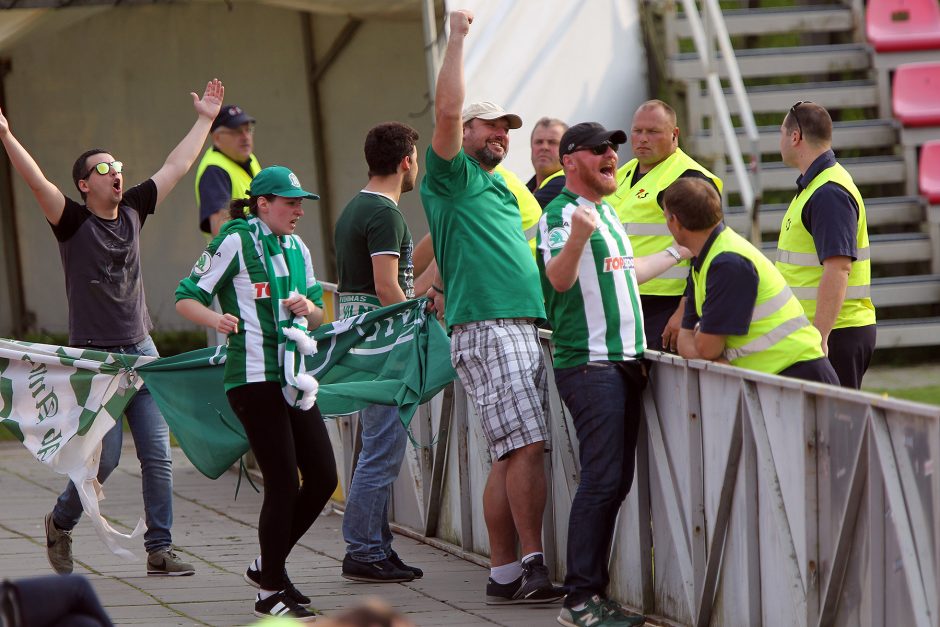 „Žalgiris“ po dramatiškos kovos įveikė „Sūduvą“ ir žengė į LFF taurės finalą