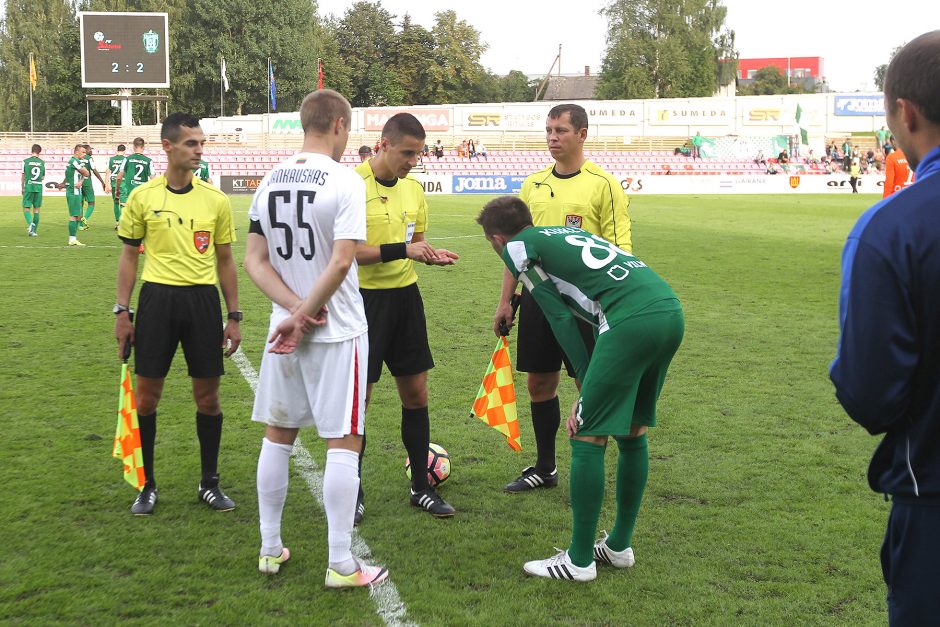 „Žalgiris“ po dramatiškos kovos įveikė „Sūduvą“ ir žengė į LFF taurės finalą