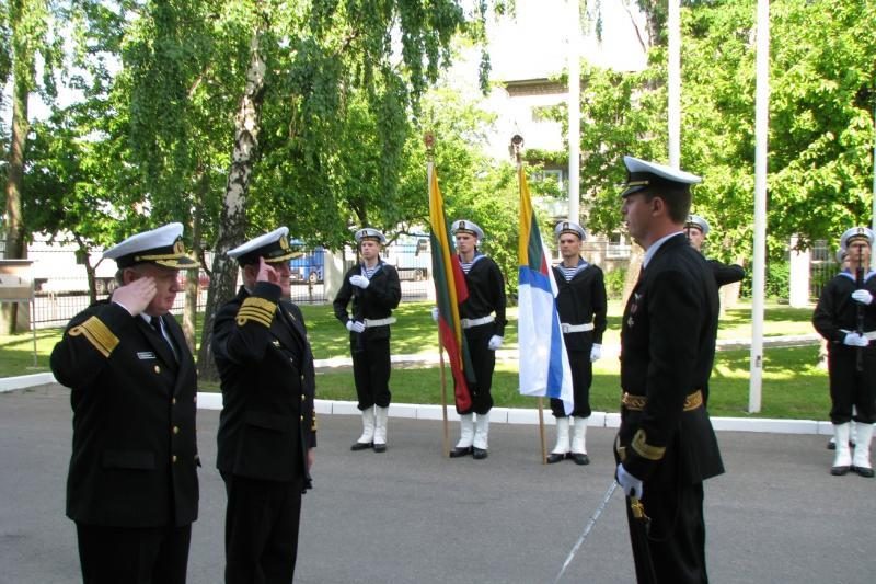Klaipėdoje - Karinių jūrų pajėgų atkūrimo metinių minėjimas