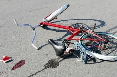 Už pastabą vairuotojui dviratininkas sulaukė smūgių