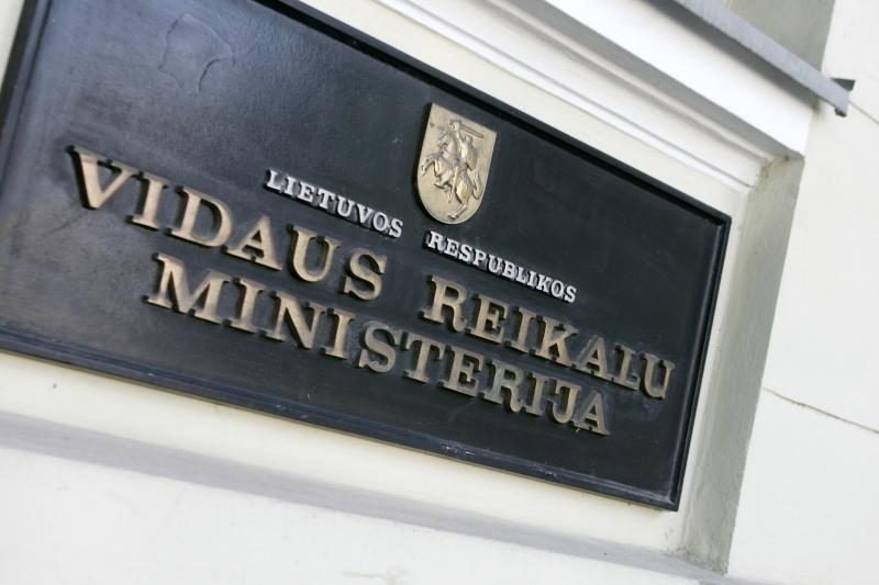 Vidaus reikalų viceministras atsistatydino po dviejų dienų 