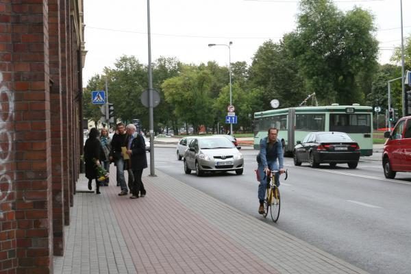 Dėl dviračių takų Klaipėdos centre - diskusija (papildyta)