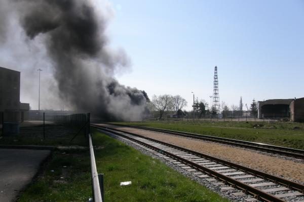 Klaipėdos uosto pašonėje kilo gaisras