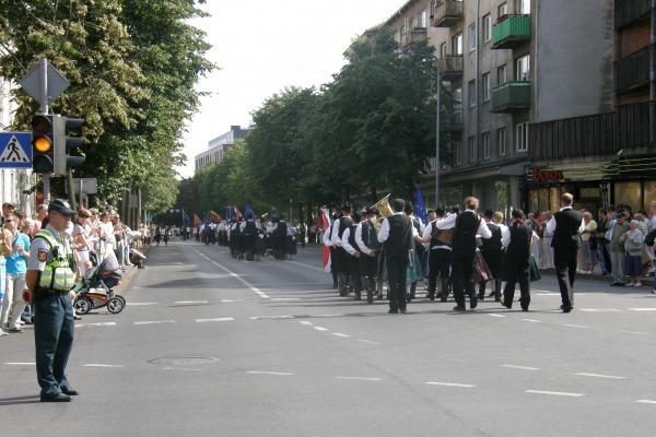 Per Klaipėdą žygiavo „Europiados“ paradas