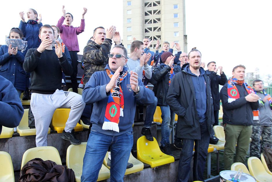 „Stumbro“ futbolininkai išsaugojo vietą A lygoje